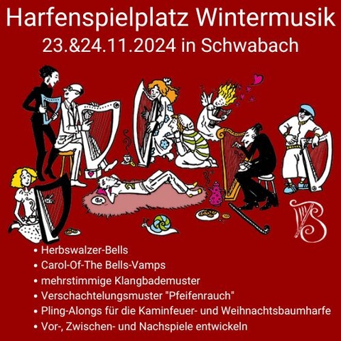 Harfenspielplatz Wintermusik 24 Schwabach