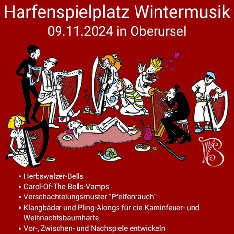 Harfenspielplatz Wintermusik 24 Oberursel